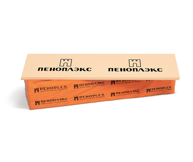 Плита из экструзионного пенополистирола ПЕНОПЛЭКС 45 С 40х600х2400 мм L