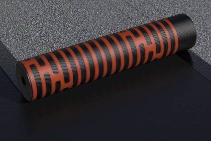 Гидроизоляция рулонная битумно-полимерная ICOPAL СИНТАН Соло Вент ЭКВ 5.7 1х7 м