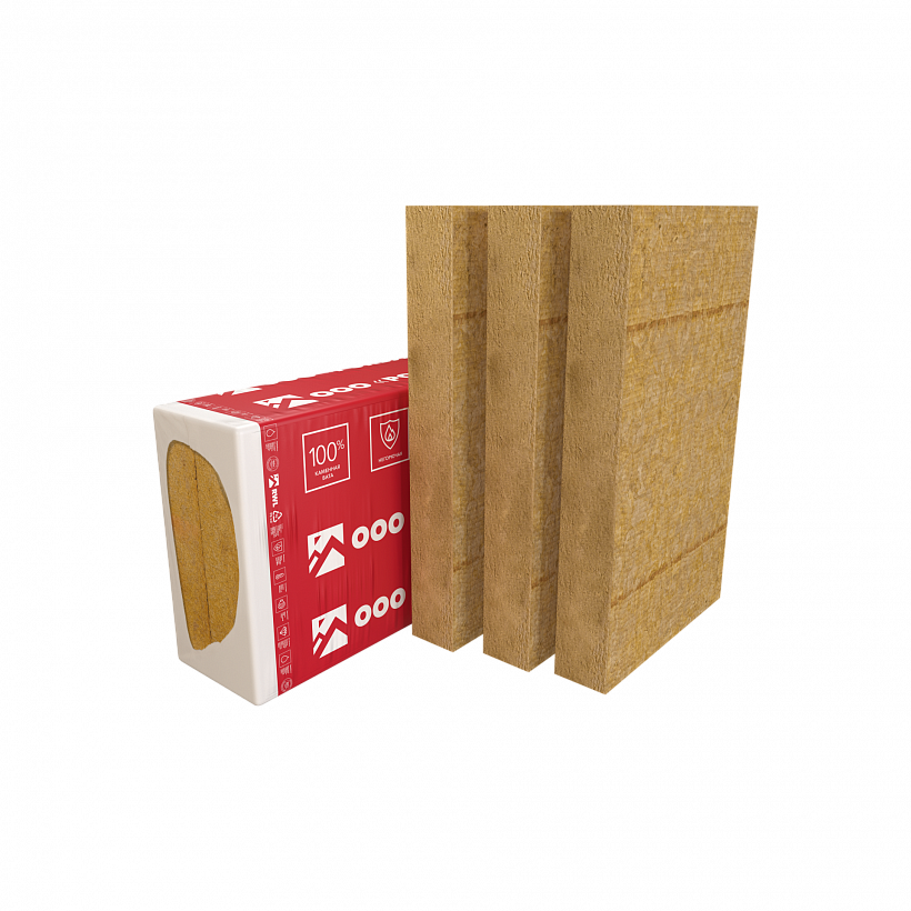 Плита теплоизоляционная из базальтовой ваты RWL РУФ БАТТС СТЯЖКА 150х600х1000 мм