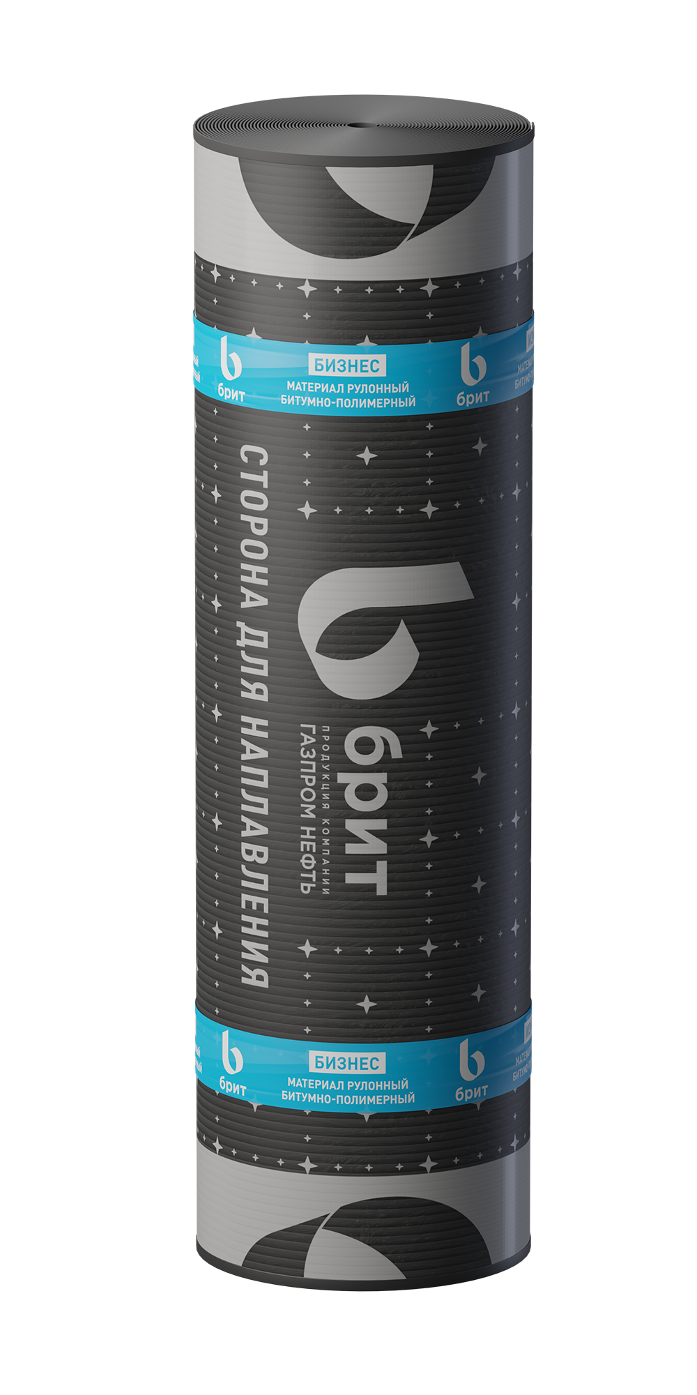 Гидроизоляция рулонная битумно-полимерная БРИТ Бизнес ХПП 4.0 1х10 м