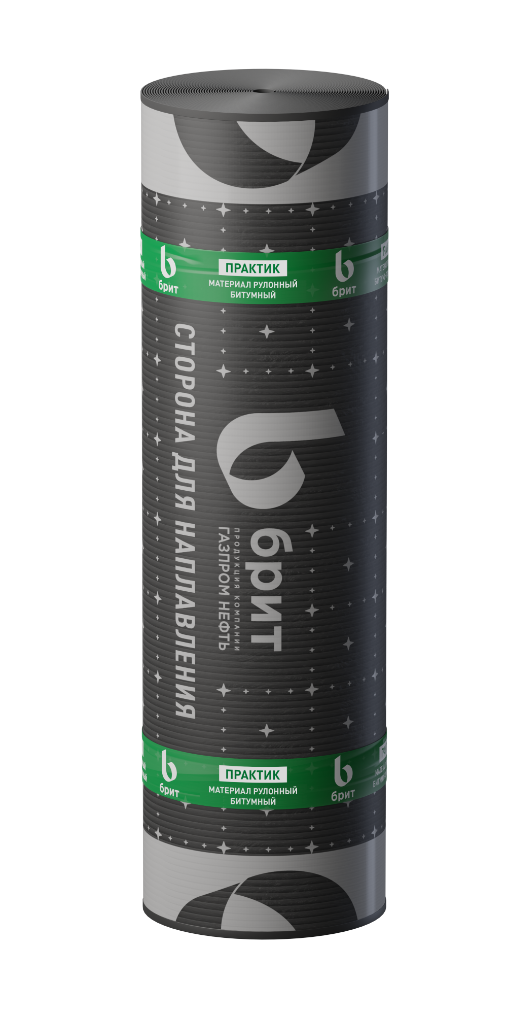 Гидроизоляция рулонная битумная БРИТ Практик ХКП 4.6 1х10 м