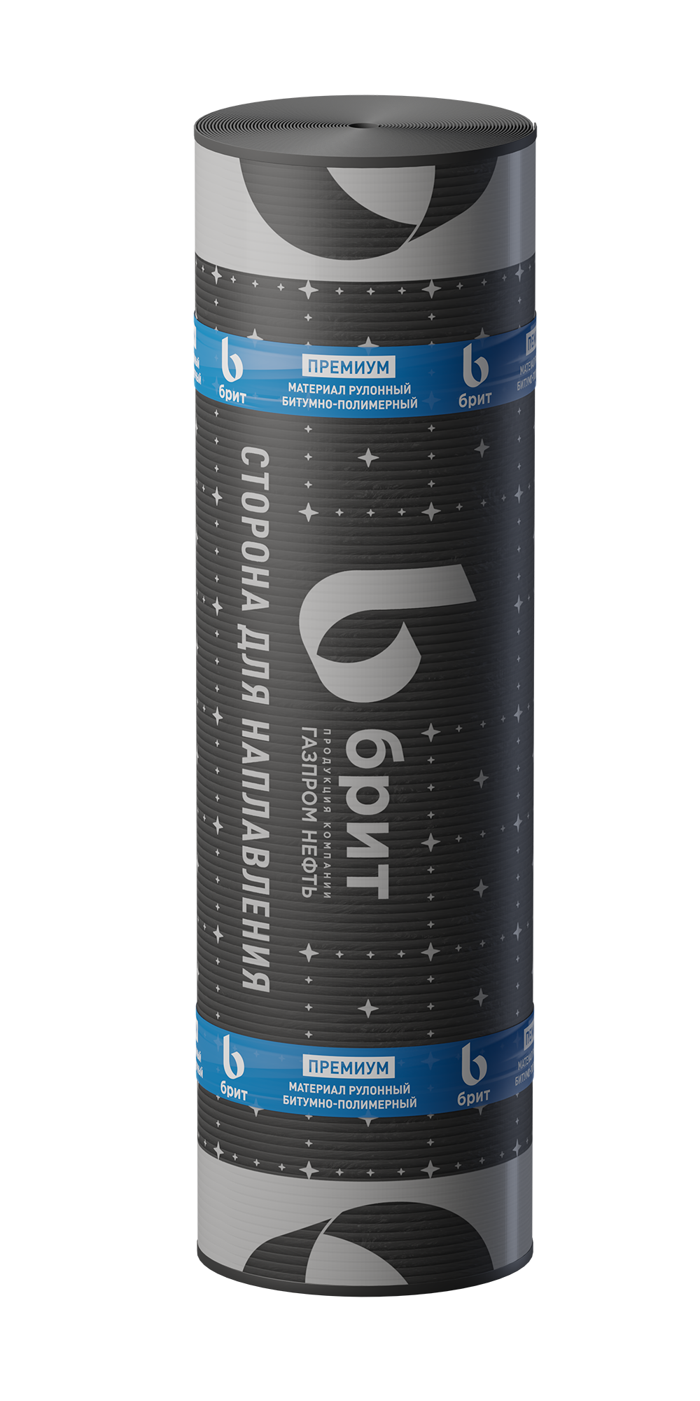 Гидроизоляция рулонная битумно-полимерная БРИТ Премиум ХПП 4.0 1х10 м