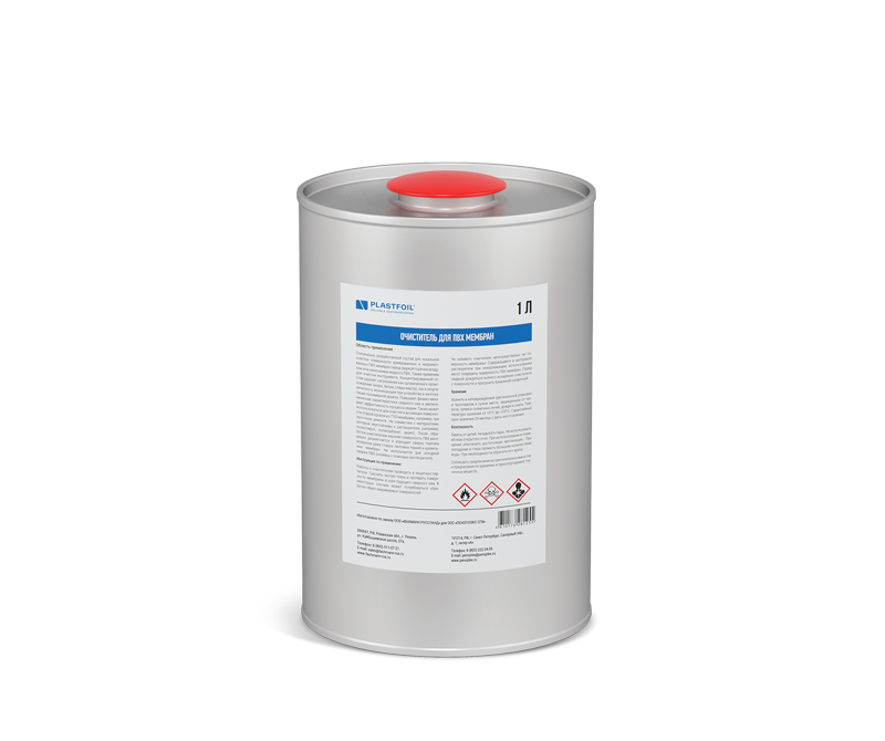 Очиститель для ПВХ мембран PLASTFOIL 1 л
