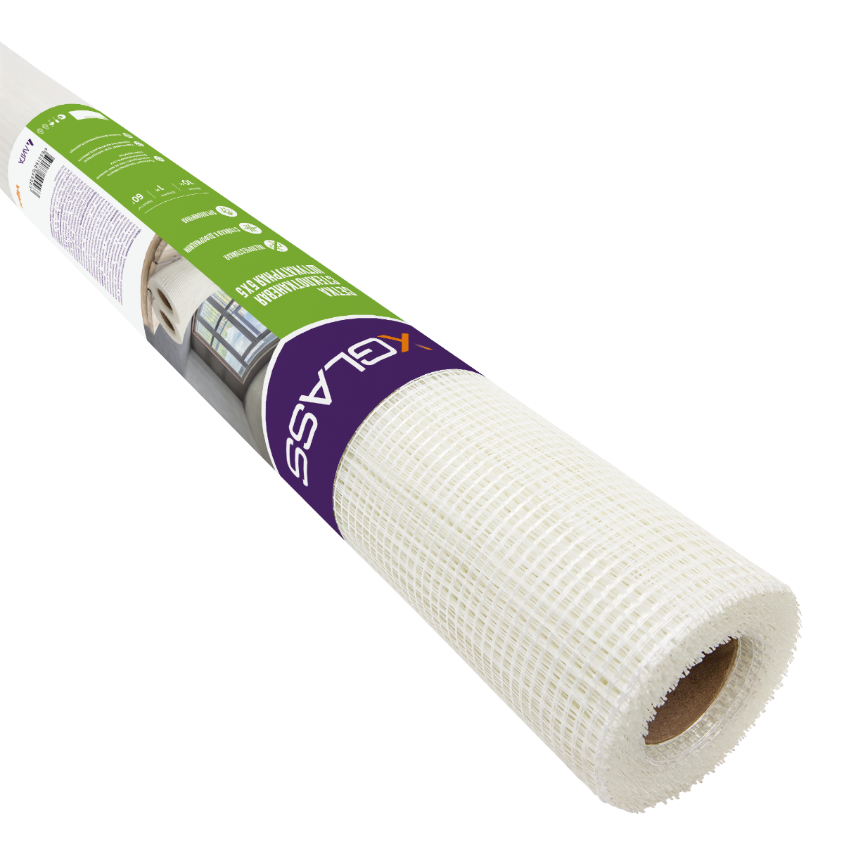 Сетка стеклотканевая штукатурная XGLASS 5,0х5,0 мм (60 г/м²) 1х10 м