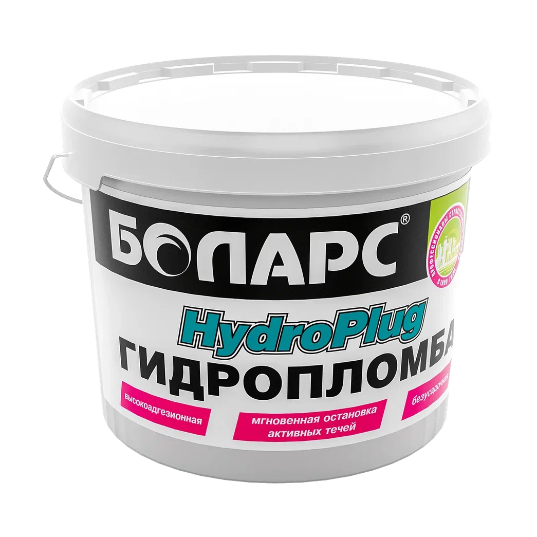 Смесь гидроизоляционная (гидропломба) Боларс HYDROPLUG 0,6 кг