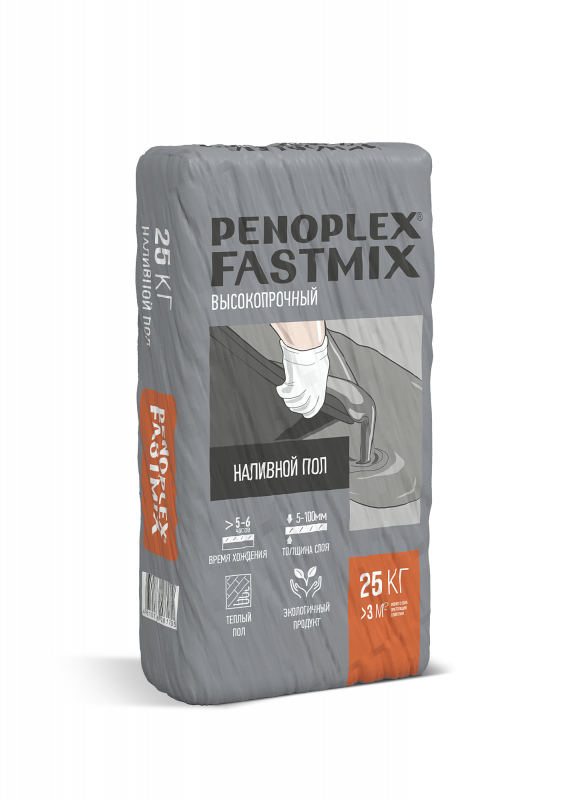 Смесь напольная самонивилирующаяся FASTMIX 25 кг